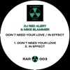 Don't Need Your Love & in Effect - Single