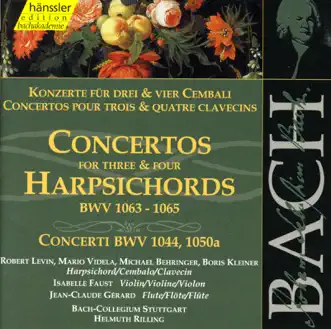 Concerto for 4 Harpsichords In a Minor, BWV 1065: II. Largo by Michael Behringer, Robert D. Levin, Boris Kleiner, Mario Videla, Helmuth Rilling & Stuttgart Bach Collegium song reviws