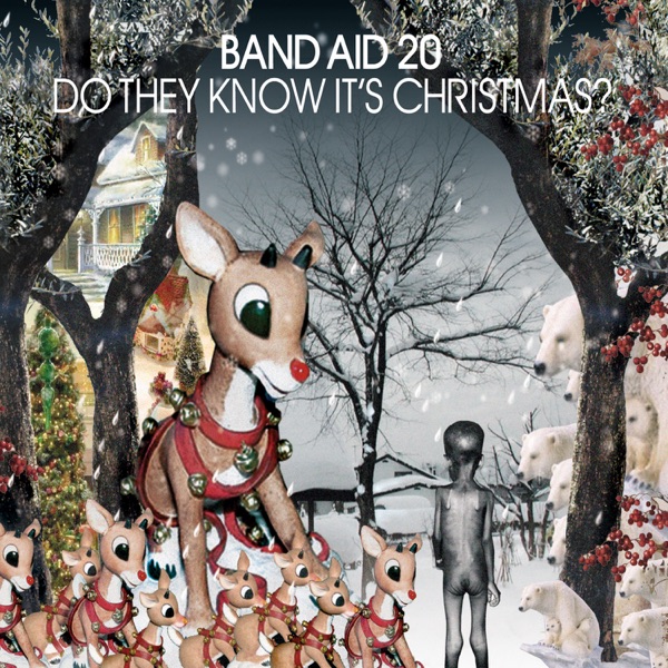 Band Aid mit Do They Know It's Christmas?