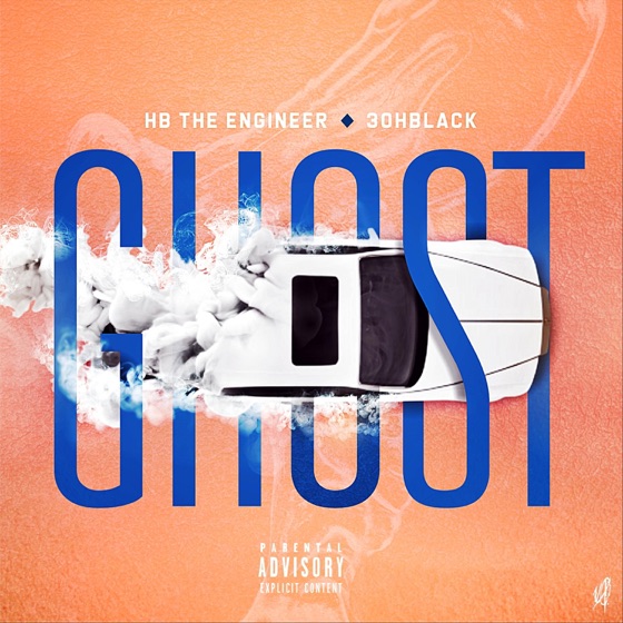 Cover artwork for Ghost (feat. 3oh Black)