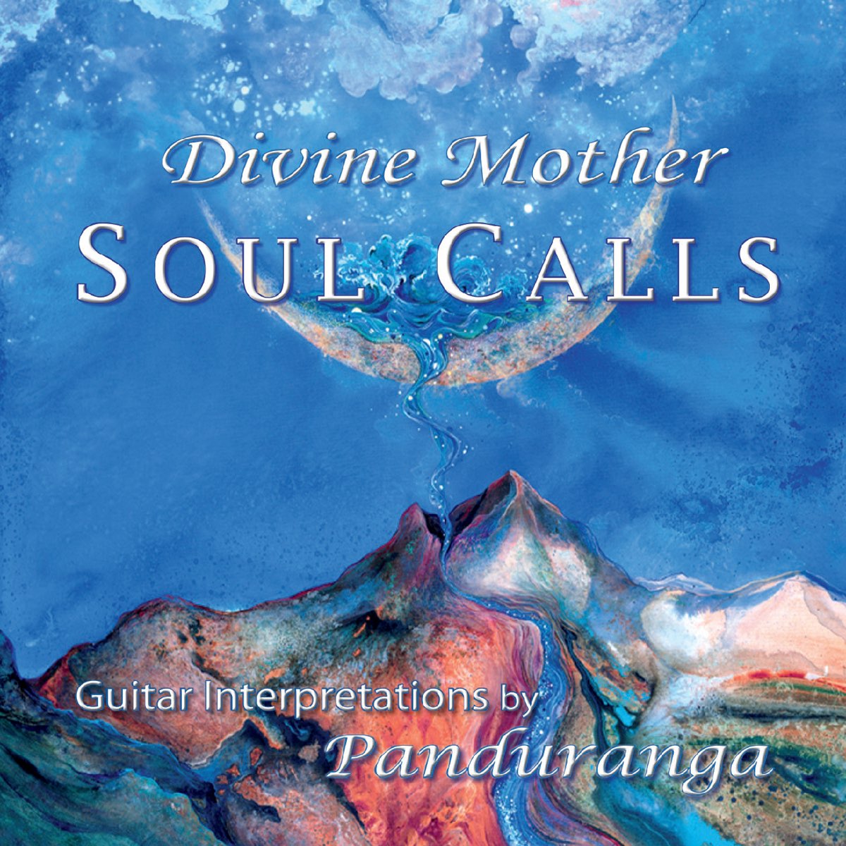 Soul calling. Great mother in the Sky.