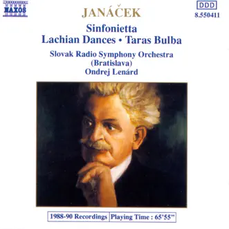 Janácek: Lachian Dances - Taras Bulba - Sinfonietta by Ondrej Lenárd & Slovak Radio Symphony Orchestra (Bratislava) album reviews, ratings, credits