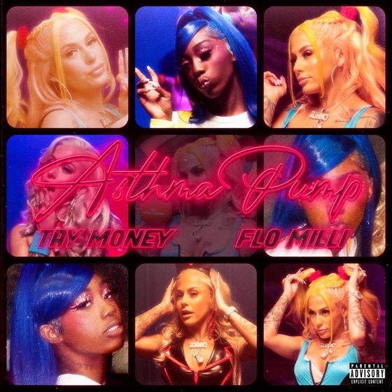 Cover artwork for Asthma Pump (feat. Flo Milli)