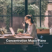 Concentration Music Piano: 14 Beautifully Relaxing Piano Pieces for Study and Focus artwork