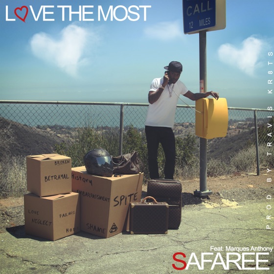 Cover artwork for Love the Most (feat. Marques Anthony)
