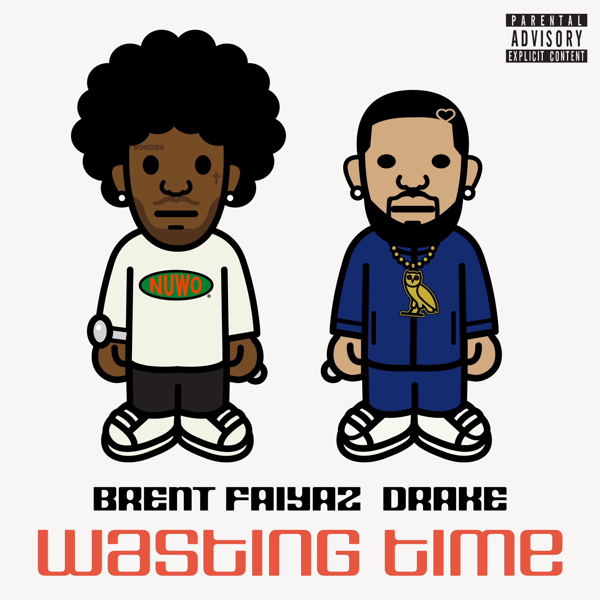 Brent Faiyaz - Wasting Time (feat. Drake) - Single