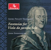 Telemann: Fantasias for Viola da gamba Solo artwork