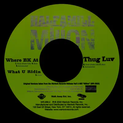 Where Bk At - Half-a-mill Where Bk At - Half-a-mill