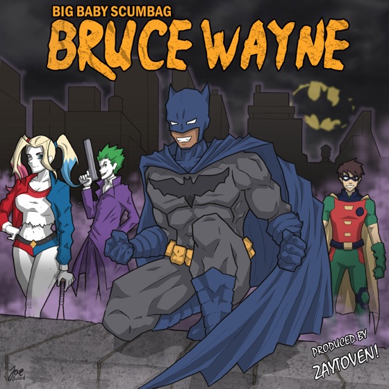 Cover artwork for Bruce Wayne