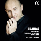 Brahms: Sonata 3 Op.5 & Variations on a theme by Paganini artwork