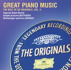 Great Piano Music - The Best of DG Originals, Vol. II by Arturo Benedetti Michelangeli, Martha Argerich & Wilhelm Kempff album reviews, ratings, credits