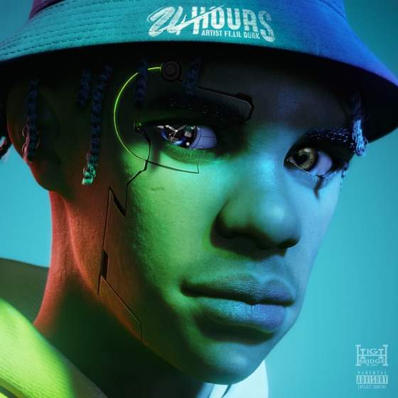 Cover artwork for 24 Hours (feat. Lil Durk)