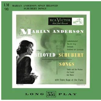 Marian Anderson Sings Schubert & Schumann Songs (2021 Remastered Version) by Marian Anderson & Franz Rupp album reviews, ratings, credits