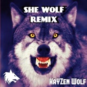 She Wolf Sia David Guetta (KaYZen Wolf) artwork