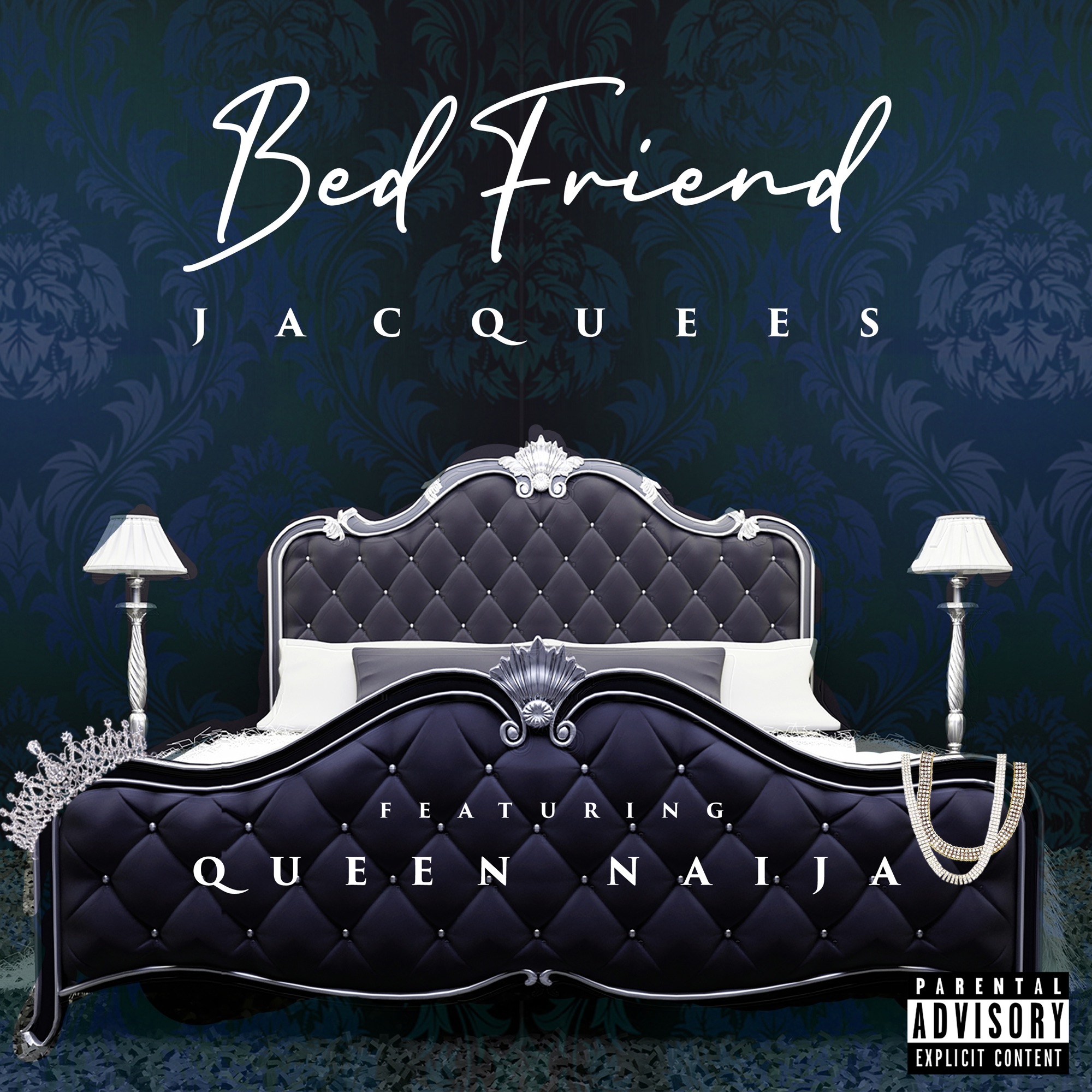 Jacquees - Bed Friend (feat. Queen Naija) - Single
