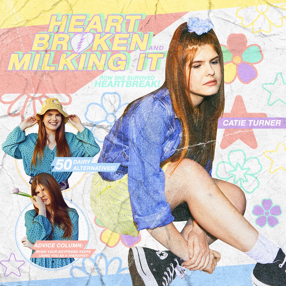 Альбом "Heartbroken and Milking It - EP" (Catie Turner) .