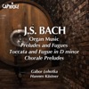 Bach, J.S.: Organ Music - Preludes and Fugues - Toccata and Fugue in D Minor - Chorale Preludes