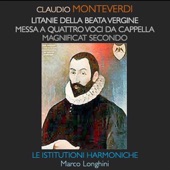 Monteverdi: Litanie della Vergine, Messa a quattro voci, Magnificat Secondo artwork