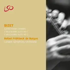 Bizet: Suite from Carmen - L'Arlésienne Suites Nos. 1 & 2 by London Symphony Orchestra & Rafael Frühbeck de Burgos album reviews, ratings, credits