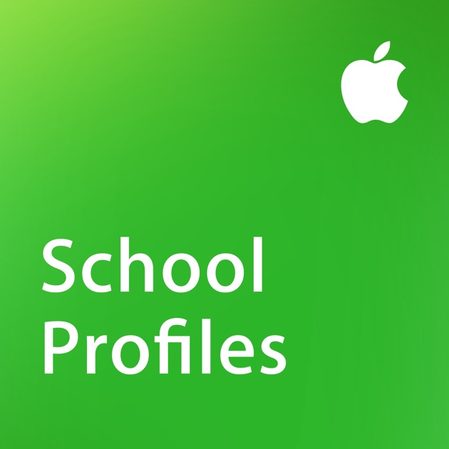 Профайл скул. Apple Education. Apple for Education.