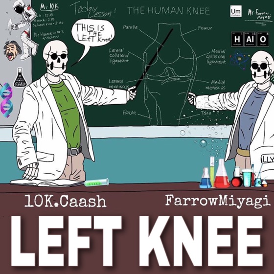 Cover artwork for Left Knee (feat. Farrow Miyagi)