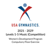 USA Gymnastics - 2021-2029 Women’s Development Program Compulsory Floor Exercise (Music for Competition) - EP  artwork