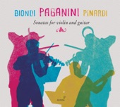 Paganini: Sonatas for Violin & Guitar artwork
