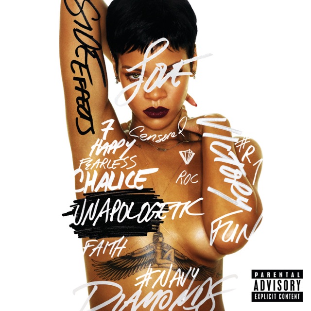 Rihanna Unapologetic (Deluxe Version) Album Cover