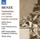 HENZE/NACHTSTUCKE UND ARIEN cover art