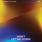 Don't Let Me Down artwork