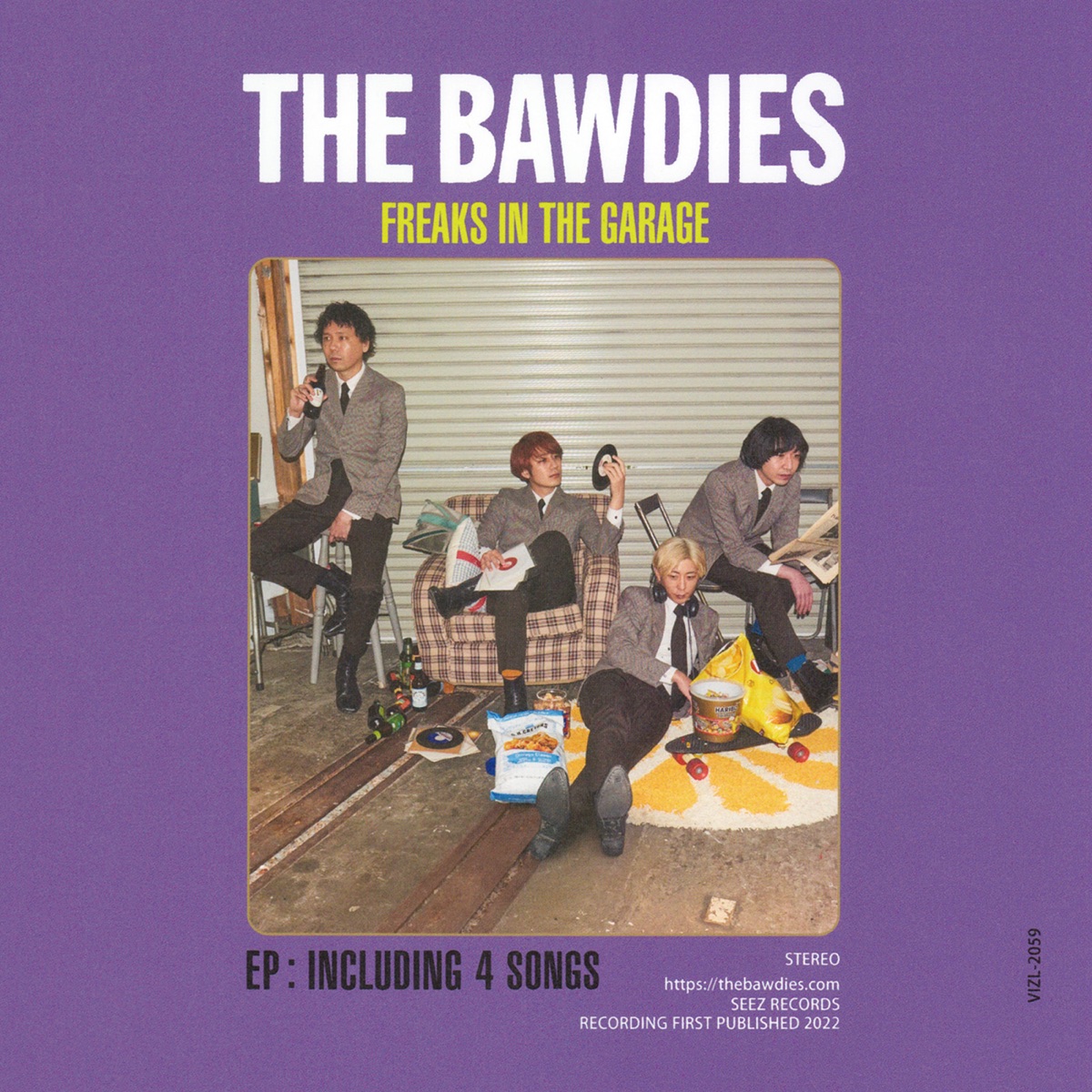 新品レコード THE BAWDIES / Awaking of Rhythm 京都にて購入