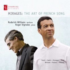MIRAGES - THE ART OF FRENCH SONG cover art