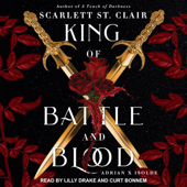 King of Battle and Blood - Scarlett St. Clair Cover Art
