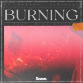 Burning artwork