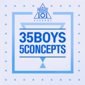 Produce 101 - 35 Boys 5 Concepts - EP artwork
