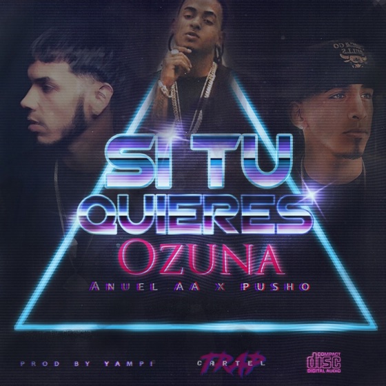 Cover artwork for Si Tu Quieres (feat. Pusho)