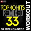 Top 40 Hits Remixed Vol. 33 (60 Min Non-Stop Workout Mix [128 BPM]) - Power Music Workout