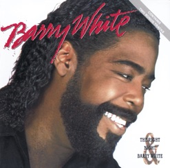 THE RIGHT NIGHT AND BARRY WHITE cover art