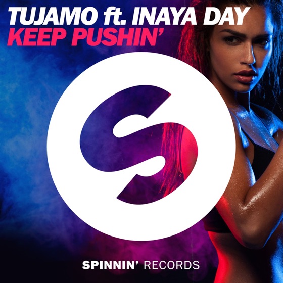 Cover artwork for Keep Pushin' (feat. Inaya Day)