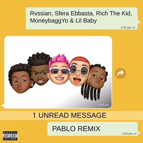 Cover artwork for Pablo (feat. Moneybagg Yo & Lil Baby)