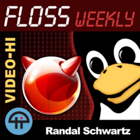 FLOSS Weekly (Video HI) podcast