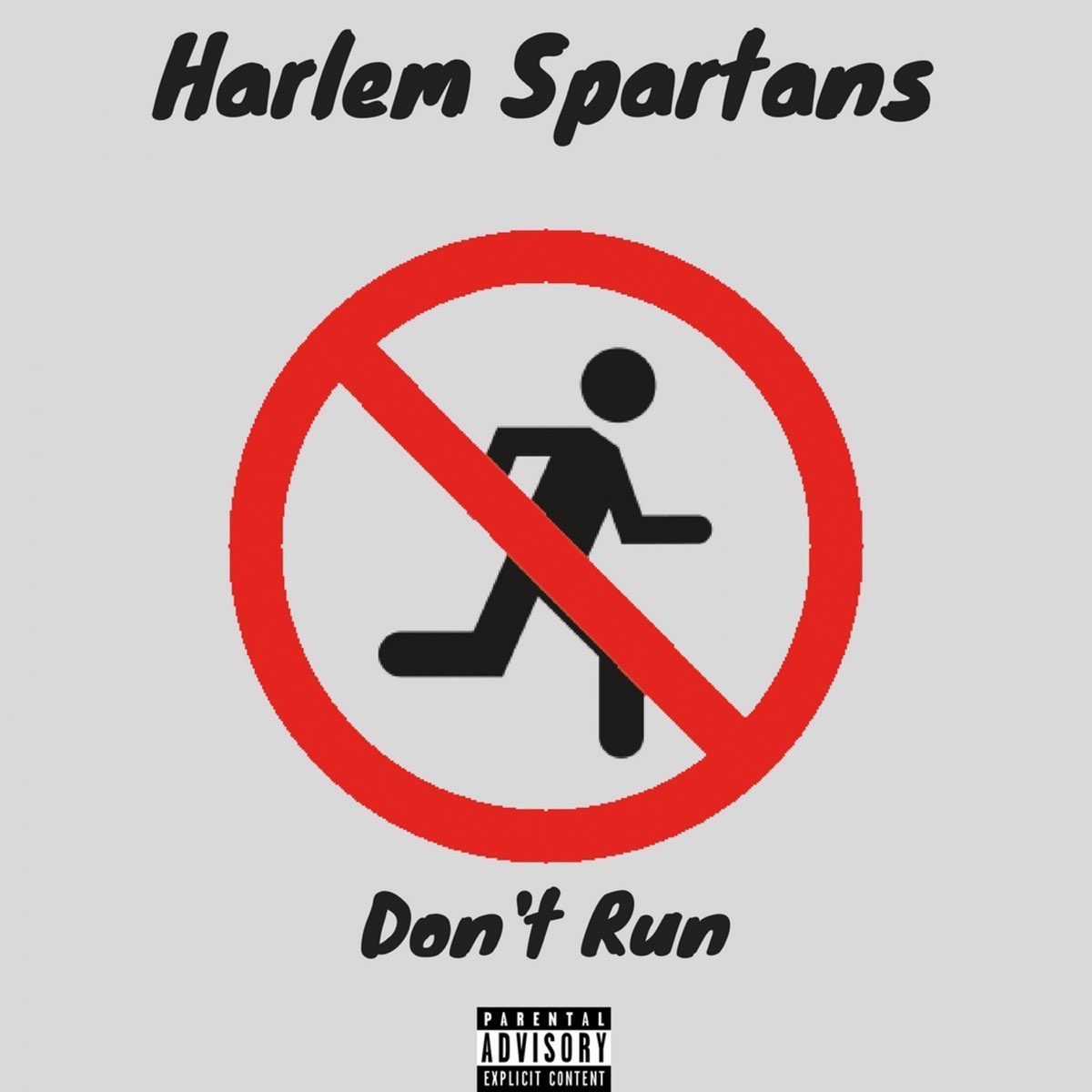 You can walk here. Don't Run. Harlem Spartans. Ran didn't Run. Don't Run here.