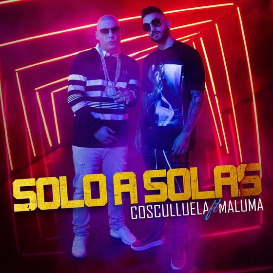 Cover artwork for Solo a Solas (feat. Maluma)