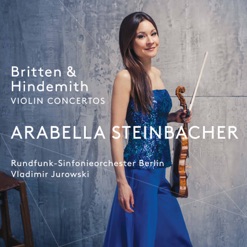 BRITTEN/HINDEMITH/VIOLIN CONCERTOS cover art