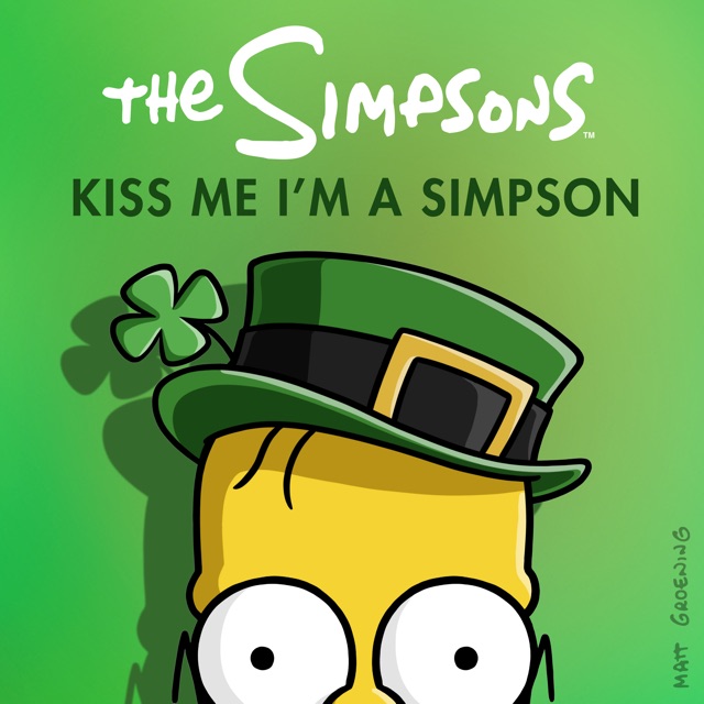 The Simpsons: Kiss Me, I'm a Simpson! Album Cover