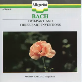 Bach: 2-Part & 3-Part Inventions by Martin Galling album reviews, ratings, credits