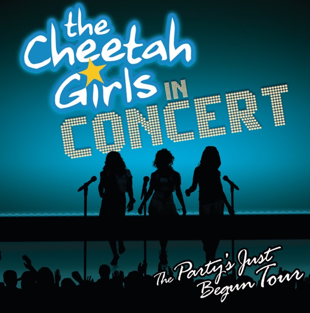 The Cheetah Girls The Party's Just Begun: The Cheetah Girls in Concert Album Cover