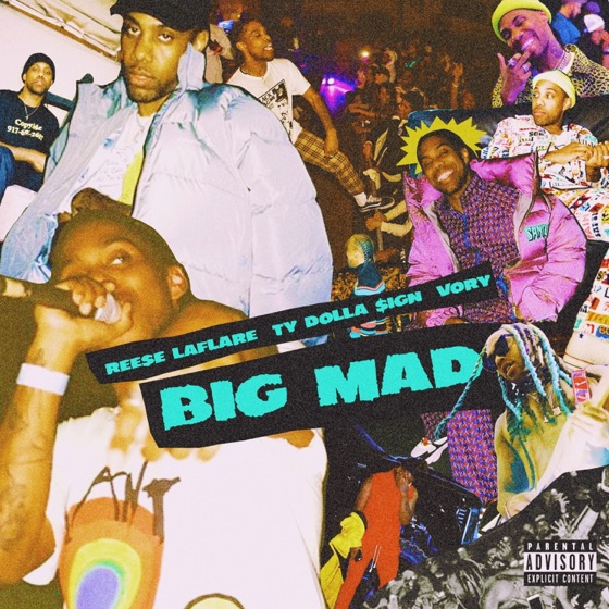 Cover artwork for Big Mad (feat. Ty Dolla $ign & Vory)