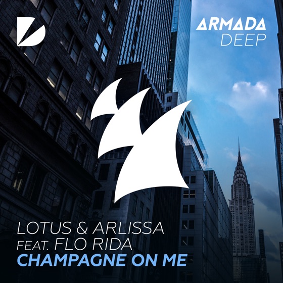 Cover artwork for Champagne on Me (feat. Flo Rida)
