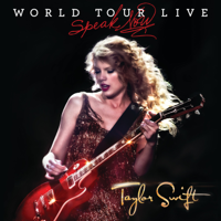 Taylor Swift - Speak Now - World Tour Live artwork